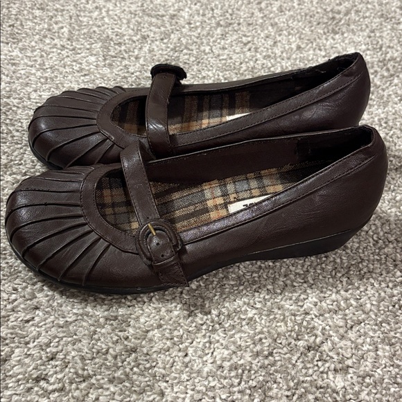 Y2K Brown Lower East Side Shoes - Picture 1 of 4
